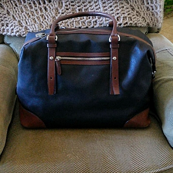 Tumi Handbags - Tumi saffiano leather business travel bag